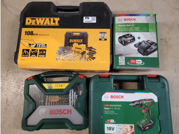 建筑设备 DeWalt 108Delar + Bosch x70Ti Bott + Bosch EasyDrill + Bosch Laddare：图1