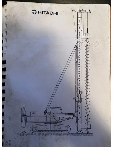 钻机 Hitachi EX200 LC Driller：图3