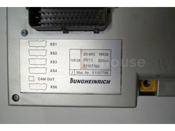 ECU 适用于 材料装卸设备 Jungheinrich 51107789 Rij/hef/stuur regeling Drive/Lift/steering controller for EKS312：图2