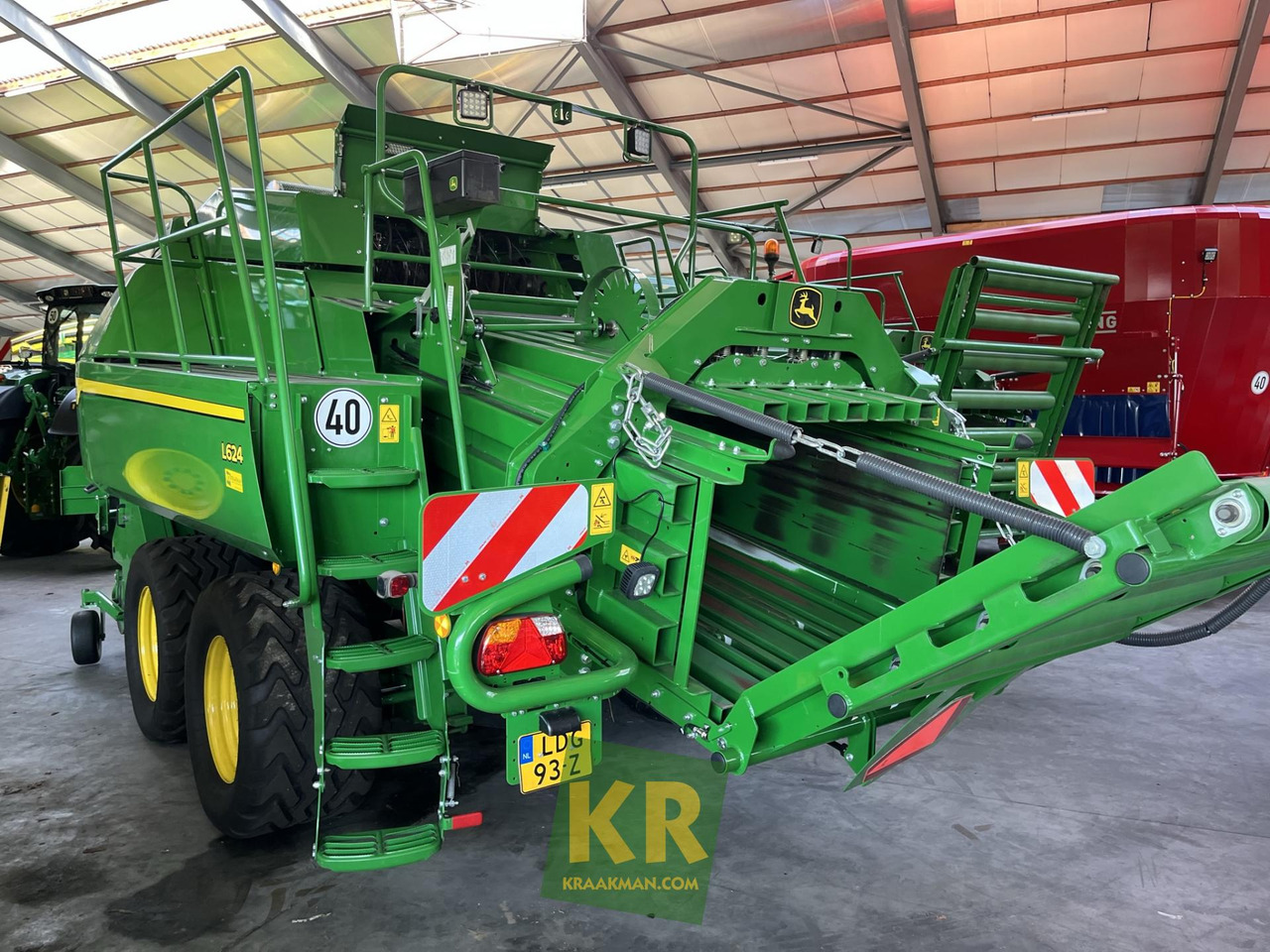 新的 方形打包机 L624 John Deere：图2