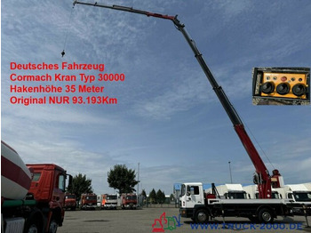 MAN 18.260 Cormach Dachdeck- Montagekran 35m + Winde - 移动式起重机：图1