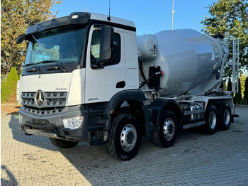 混凝土搅拌车 Mercedes-Benz Arocs 3540 8x4 Euro6 Betonmischer Putzmeister 10：图2