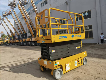 剪式升降机 XCMG Official 12m Used Self Propelled Scissor Lift GTJZ1212 Aerial Work Platforms For Sale：图5