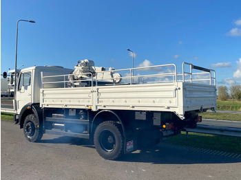 卡车, 起重车 MERCEDESBENZ 1017 4X4 ex  reconditioned white with crane：图5