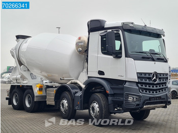 新的 混凝土搅拌车 Mercedes-Benz Arocs 4142 8X4 NEW Remmel mixer 10m3 Big-Axle Steelsuspension Euro 3：图4