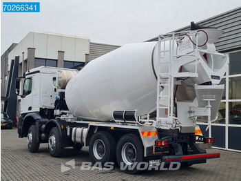 新的 混凝土搅拌车 Mercedes-Benz Arocs 4142 8X4 NEW Remmel mixer 10m3 Big-Axle Steelsuspension Euro 3：图3