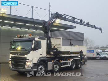 Volvo FM 410 8X4 211EP-5 HIDUO Kran Crane Steel suspension VEB Euro 6 租赁 Volvo FM 410 8X4 211EP-5 HIDUO Kran Crane Steel suspension VEB Euro 6：图1