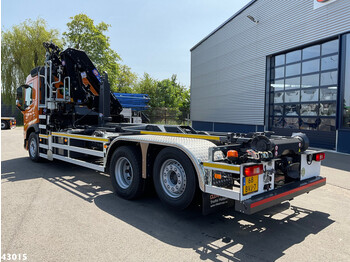 吊钩升降车, 起重车 Volvo FM 430 HMF 23 Tonmeter laadkraan：图2