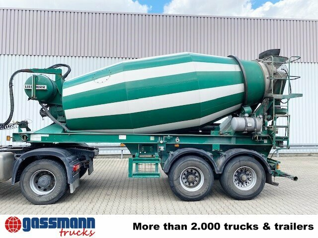 混凝土搅拌半拖车 LIEBHERR Betonmischer ca. 10m³, 6x Vorhanden!：图6