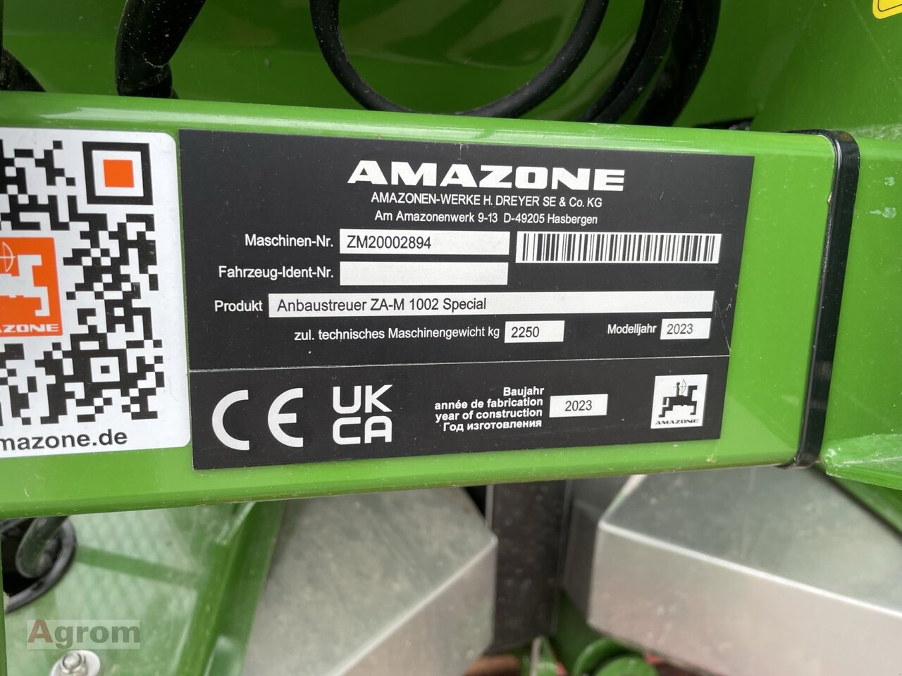 新的 肥料撒施机 Amazone ZA-M 1002 Special：图7