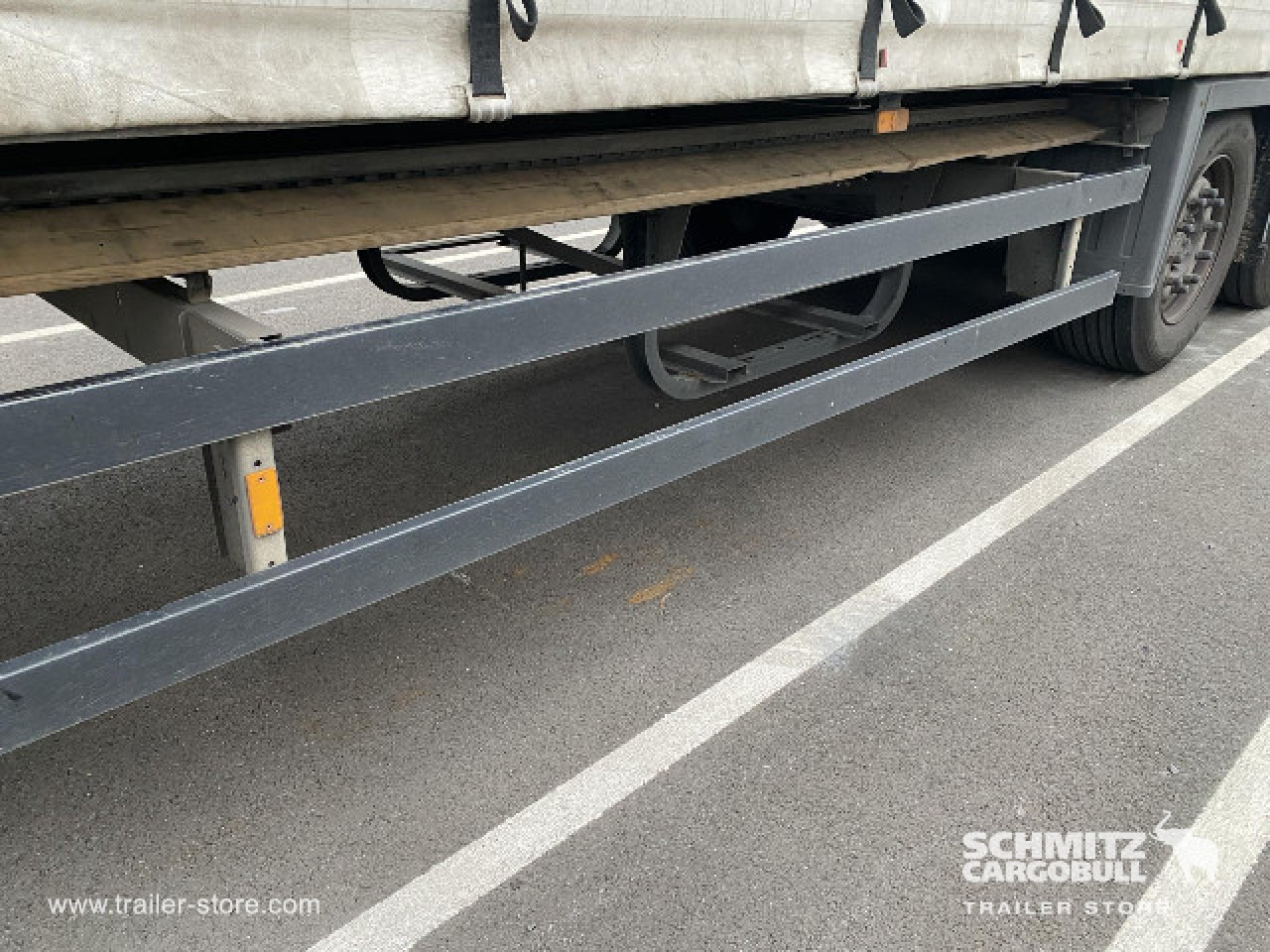 侧帘半拖车 SCHMITZ Curtainsider Mega：图7