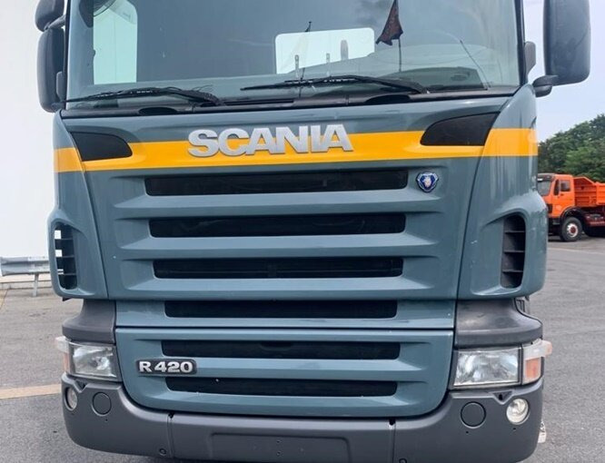 吊钩升降车 Scania R420 CB 8x4 MNZ R420 CB 8x4 MNZ, Retarder, Euro4：图9