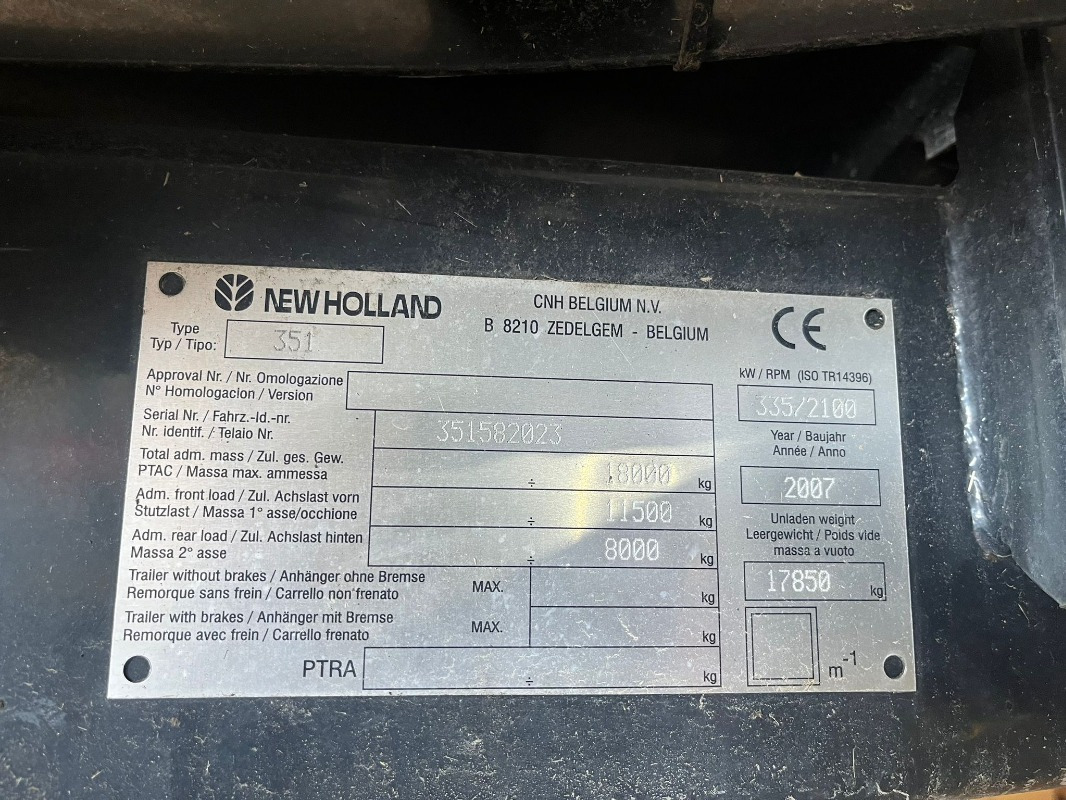 New Holland CR 9080 租赁 New Holland CR 9080：图11