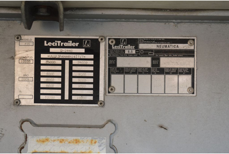 冷藏半拖车 Lecitrailer * F3S * CARRIER MAXIMA *：图8