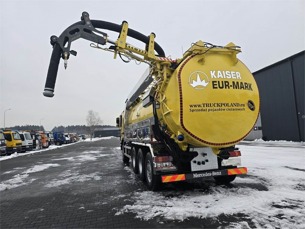 真空车 Mercedes-Benz WUKO KAISER EUR-MARK PKL 10.10 FOR CLEANING SEWAGE：图32