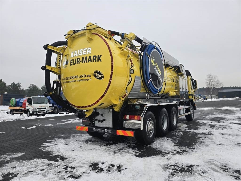 真空车 Mercedes-Benz WUKO KAISER EUR-MARK PKL 10.10 FOR CLEANING SEWAGE：图7