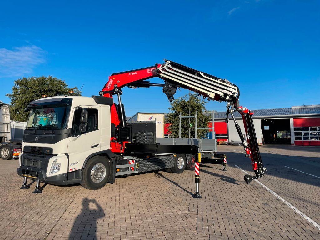 新的 卡车, 起重车 Volvo FMX 500  FASSI Ladekran F545 JIB & Winde Sofort：图6