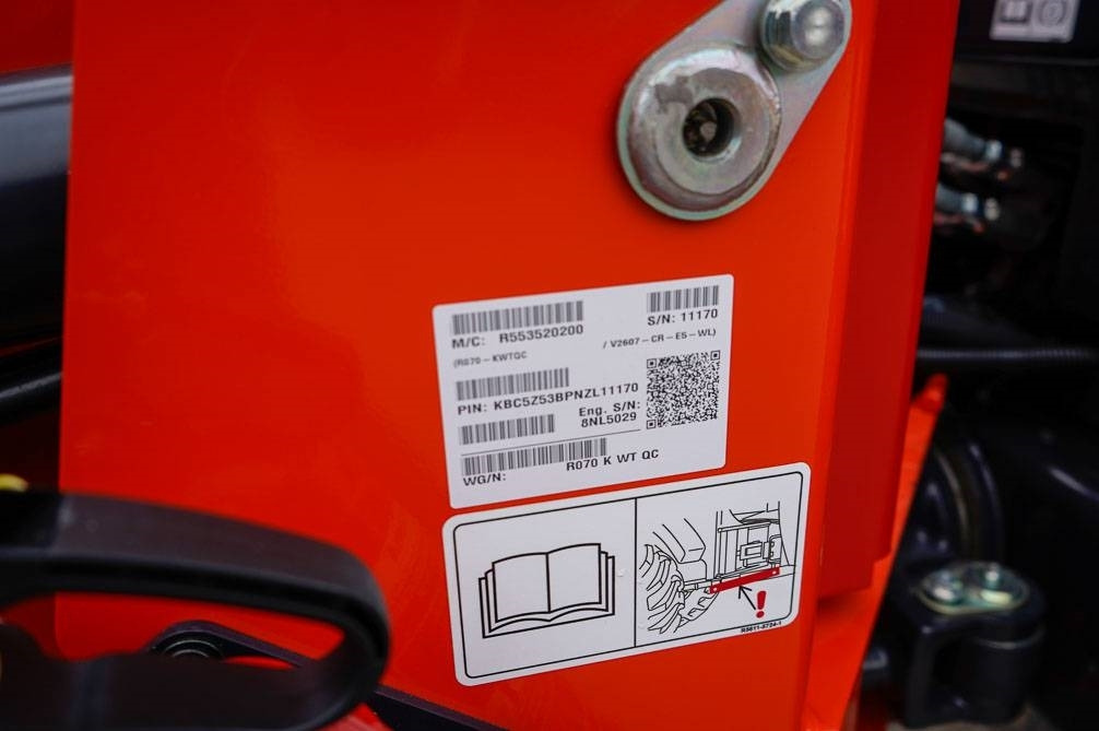 新的 轮式装载机 Kubota R070 VARUSTELTU：图27