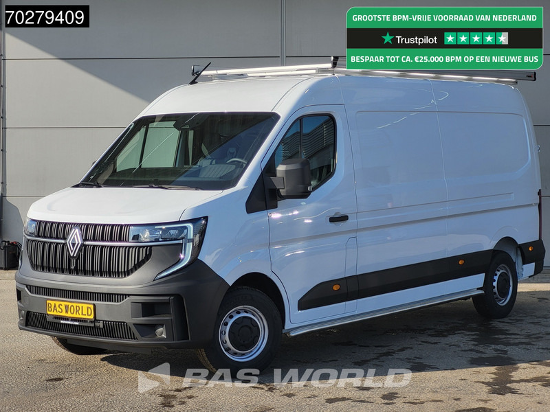 新的 无侧窗厢式货车 Renault Master 130pk L3H2 2025 model Imperiaal Sidebars LED CarPlay Cruise Airco Camera L3 12m3 Airco Cruise control:图1