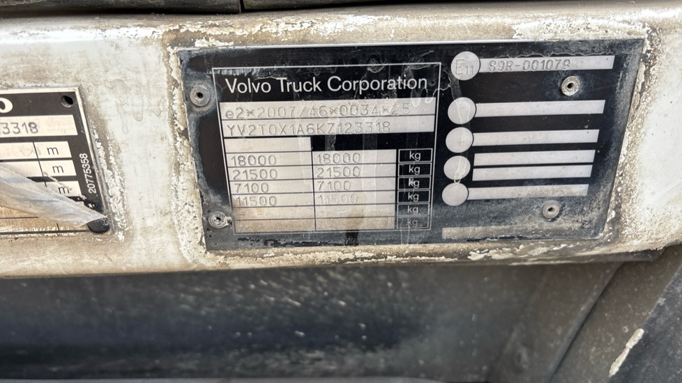 箕斗装载车 VOLVO FL 250 EURO 6：图12