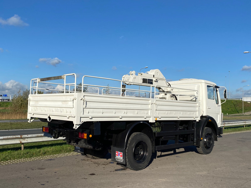 卡车, 起重车 MERCEDESBENZ 1017 4X4 ex  reconditioned white with crane：图7