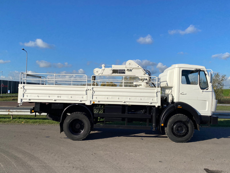 卡车, 起重车 MERCEDESBENZ 1017 4X4 ex  reconditioned white with crane：图8