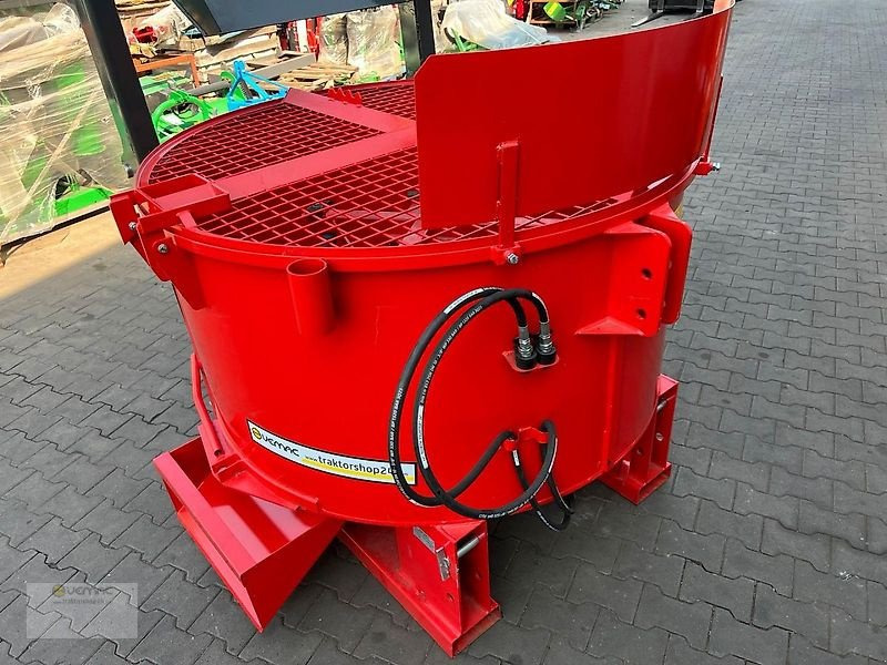 新的 混凝土搅拌机 Jar-Met Betonmischer 1200 Liter Selbstlader Schaufel Mischer Traktor NEU：图14