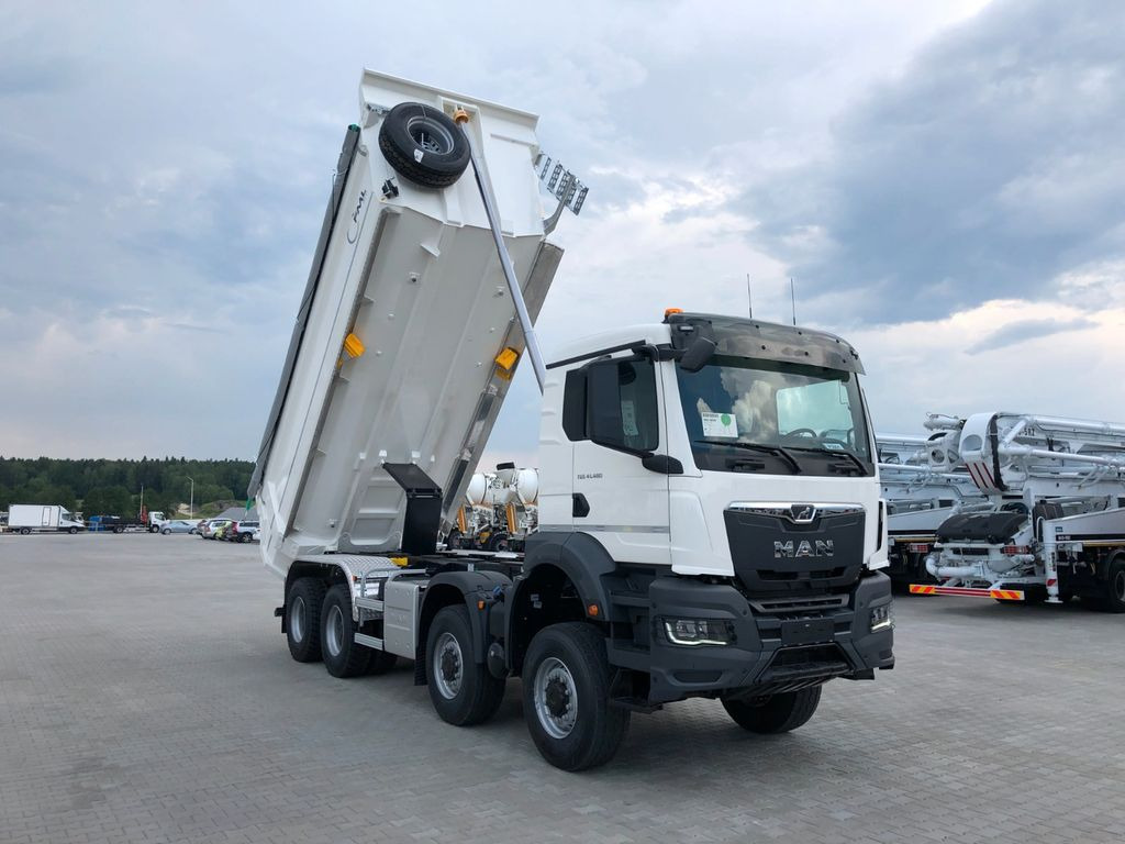 新的 翻斗车 MAN TGS 41.480 8x8  FML KIPPER 20M3：图7