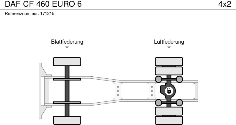 牵引车 DAF CF 460 EURO 6：图13