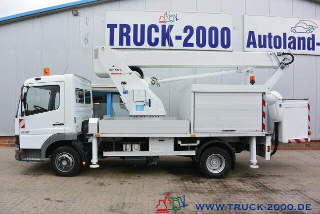 车载空中平台 Mercedes-Benz Atego 815 Wumag WT170 17 m seitl. Auslage 11.3 m：图14