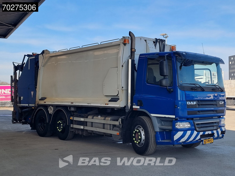 垃圾车 DAF CF75.250 6X2 NL-Truck Geesink GPM III 22H25 Lenkasche Manual Euro 5：图12