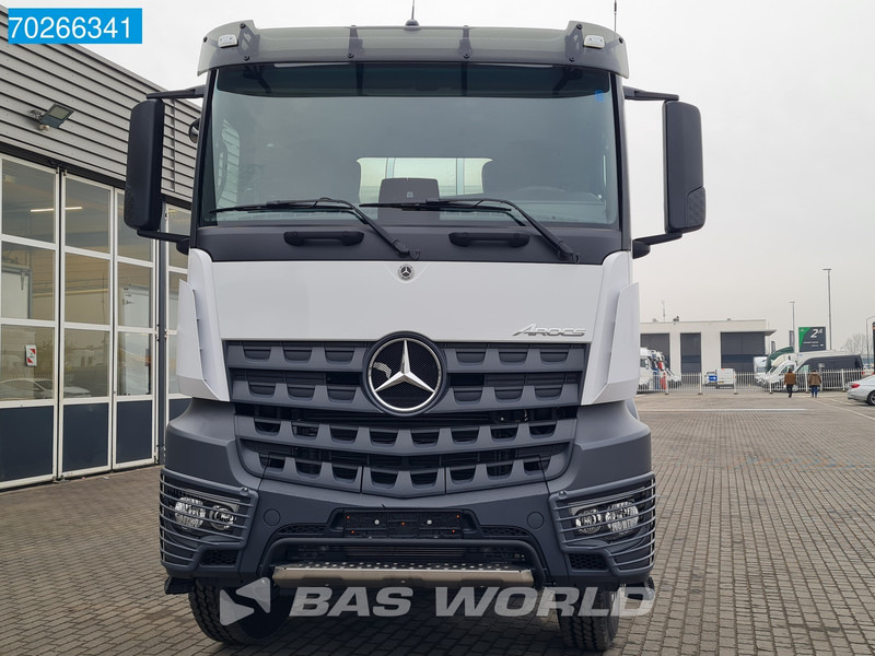 新的 混凝土搅拌车 Mercedes-Benz Arocs 4142 8X4 NEW Remmel mixer 10m3 Big-Axle Steelsuspension Euro 3：图6