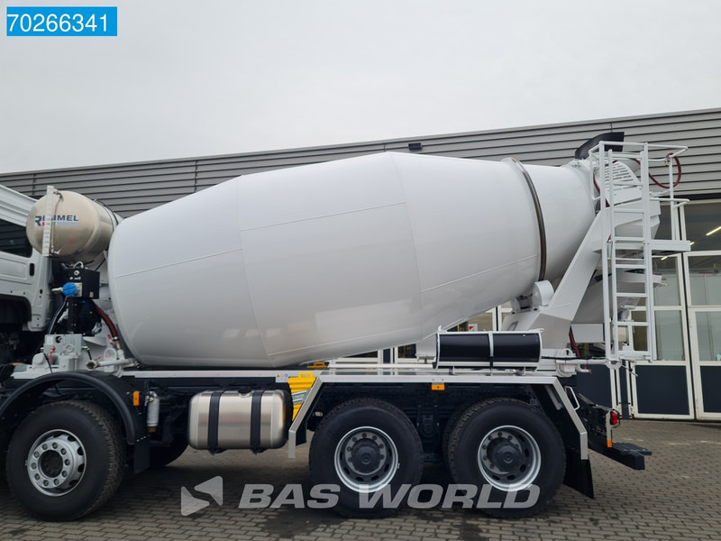 新的 混凝土搅拌车 Mercedes-Benz Arocs 4142 8X4 NEW Remmel mixer 10m3 Big-Axle Steelsuspension Euro 3：图9