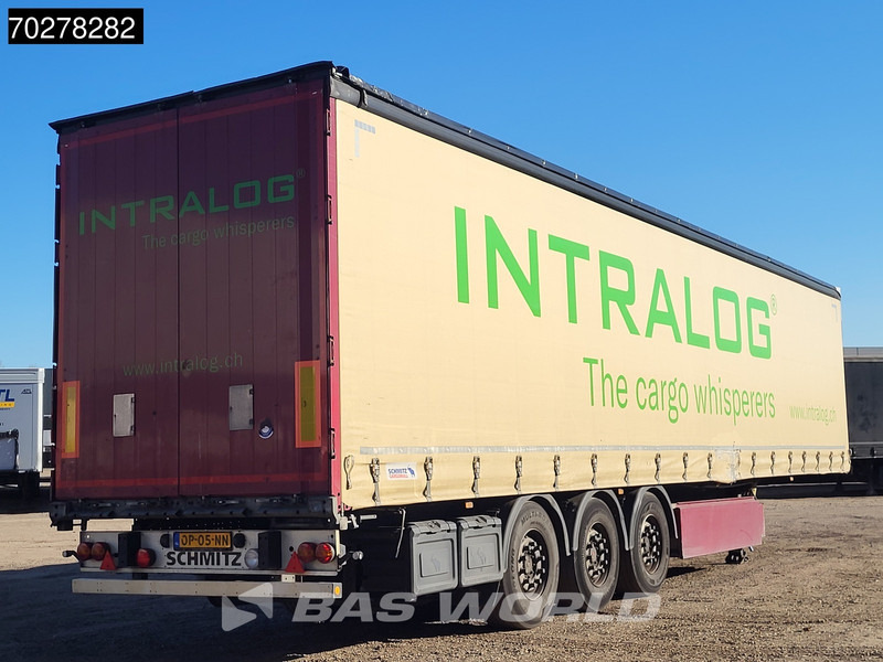 侧帘半拖车 Schmitz Cargobull SCB*S3T Liftachse Palettenkasten：图9