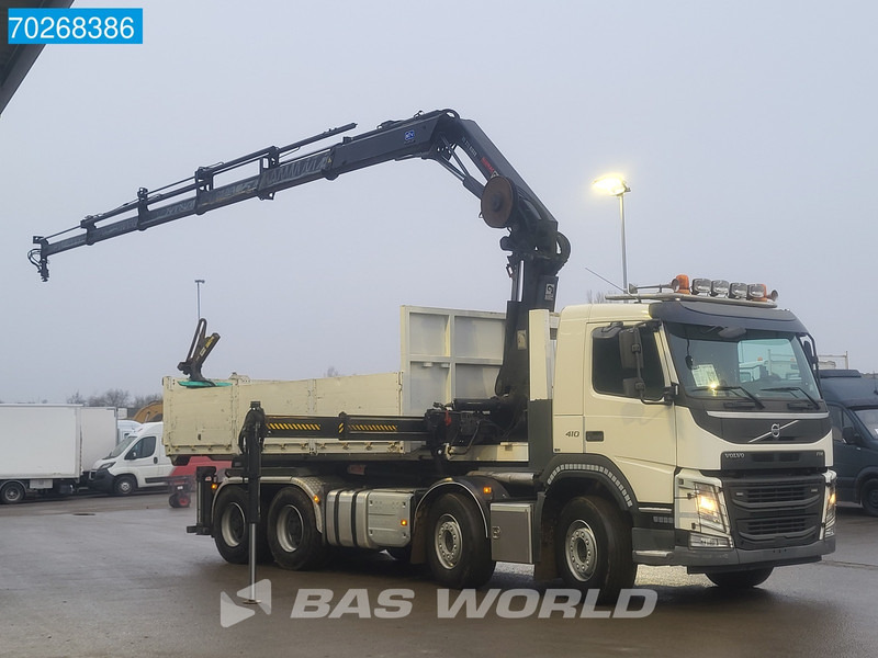 Volvo FM 410 8X4 211EP-5 HIDUO Kran Crane Steel suspension VEB Euro 6 租赁 Volvo FM 410 8X4 211EP-5 HIDUO Kran Crane Steel suspension VEB Euro 6：图10