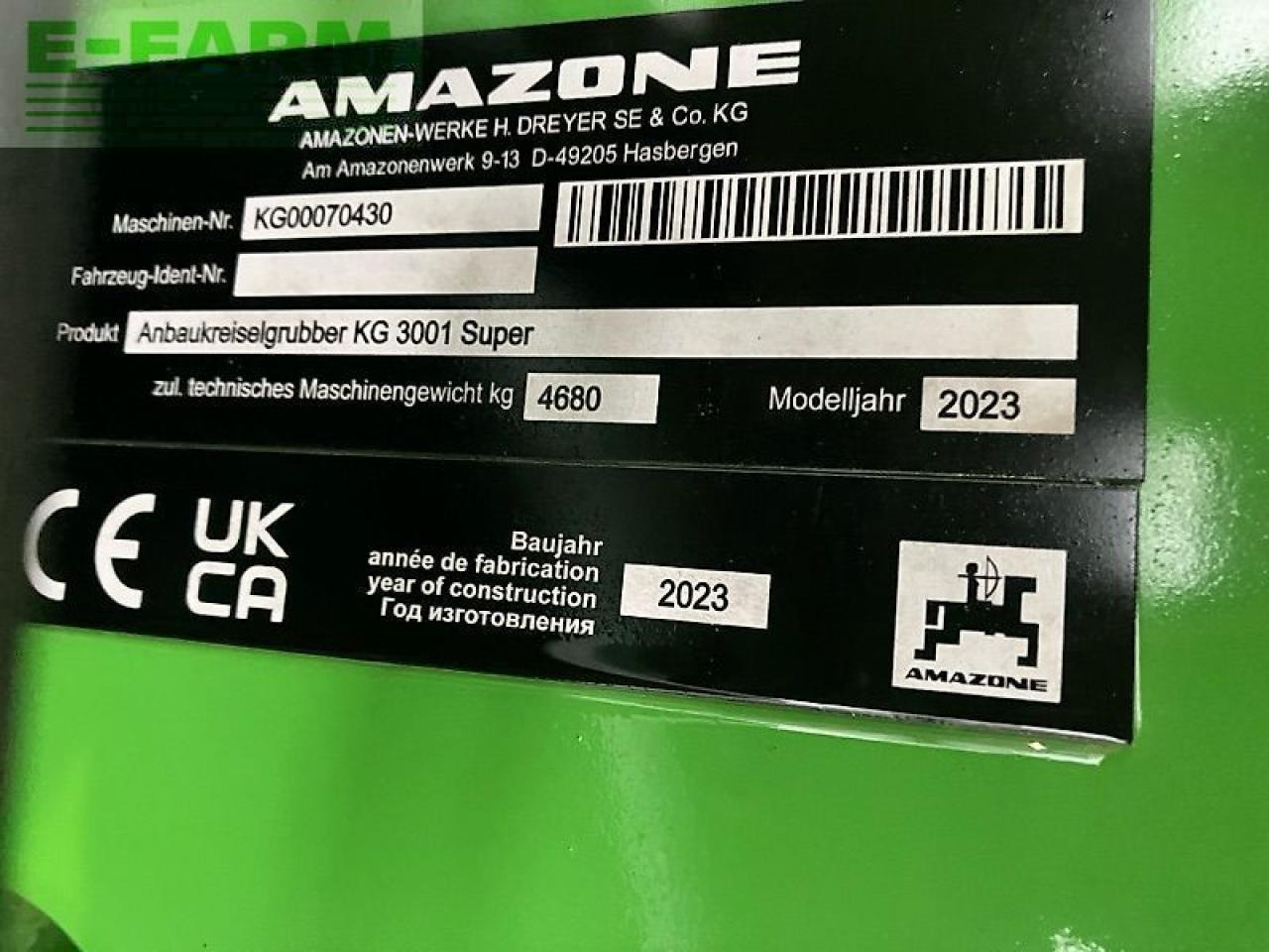 条播机 Amazone centaya 3000 super：图8