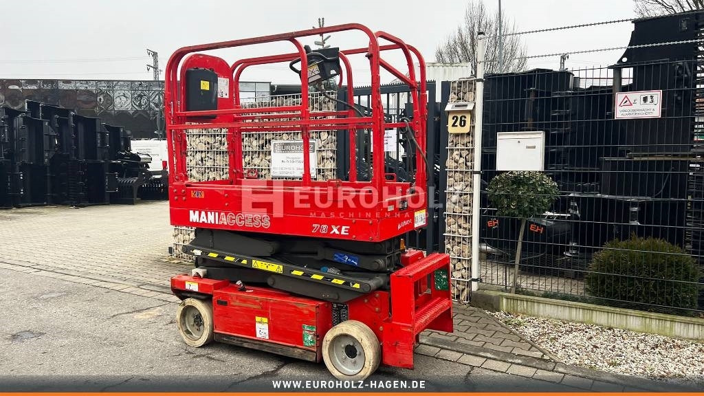 剪式升降机 Manitou 78 XE Scheren-Arbeitsbühne, 4x4, Batterien NEU：图10