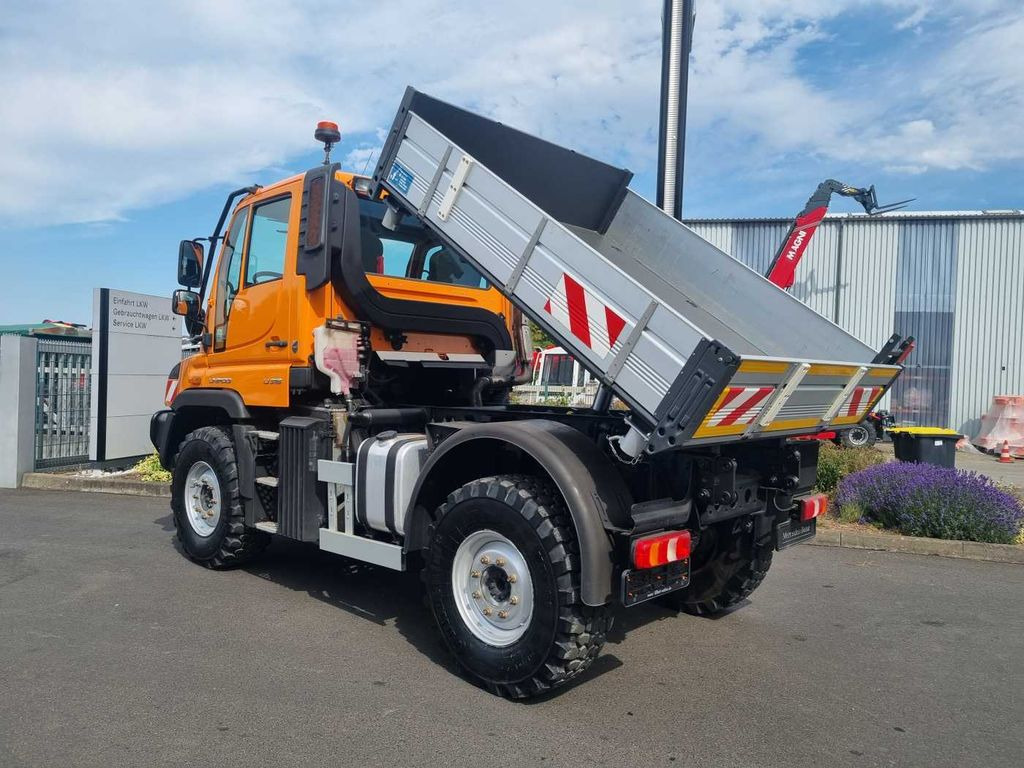 翻斗车 Unimog MB Unimog U318 4x4 Kipper Zapfwelle Klima 449h：图8