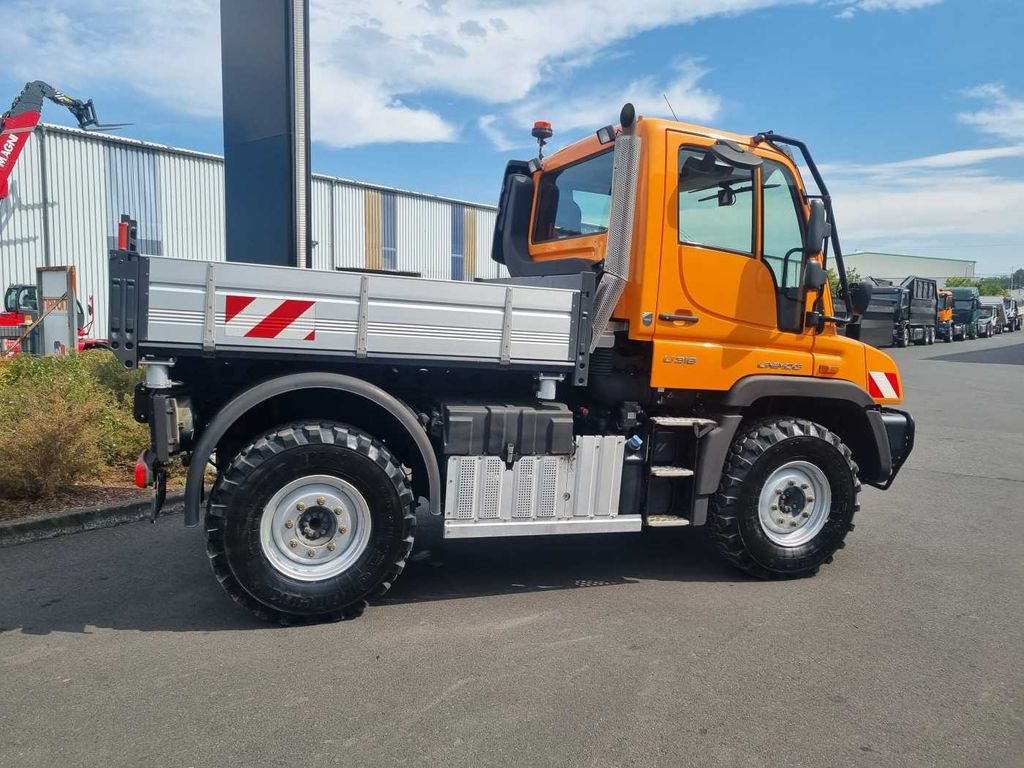 翻斗车 Unimog MB Unimog U318 4x4 Kipper Zapfwelle Klima 449h：图7