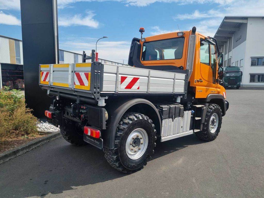 翻斗车 Unimog MB Unimog U318 4x4 Kipper Zapfwelle Klima 449h：图9